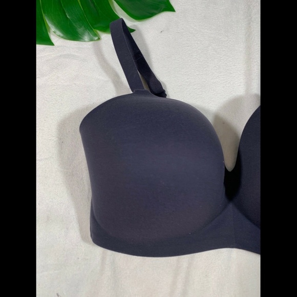 NEW $65 Wacoal How Perfect No-Wire Contour Bra in‎ Graphite [SZ 34DD ] - Picture 3 of 8